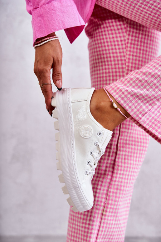 su lako efektu laisvalaikio batai Big Star KK274045 baltos spalvos