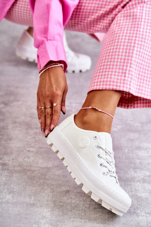 su lako efektu laisvalaikio batai Big Star KK274045 baltos spalvos