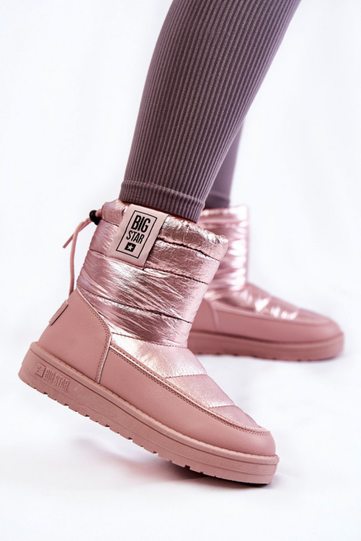 sniego batai Big Star II274119 rožinės spalvos
