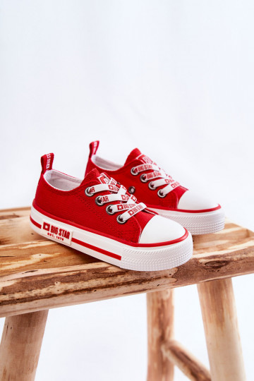 Vaikiški laisvalaikio batai BIG STAR KK374071 raudonos spalvos