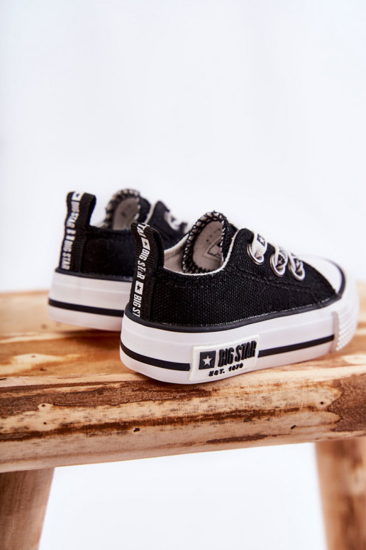 Vaikiški laisvalaikio batai BIG STAR KK374049 Juodos ir-baltos spalvos Vaikiški laisvalaikio batai BIG STAR KK374049 Juodos ir-baltos spalvos