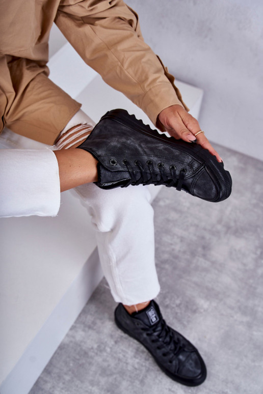 Laisvalaikio bateliai Big Star pašiltinti juodos spalvos GG274069