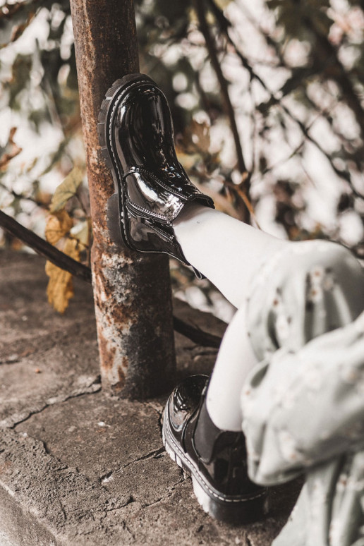 Vaikiški su lako efektu pašiltinti Aulinukai juodos spalvos Porky