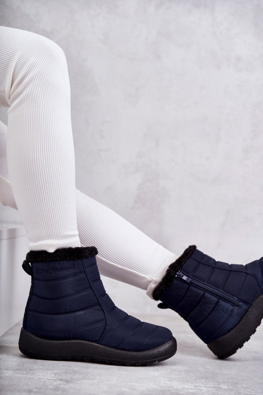  pašiltinti sniego batai tamsiai mėlynos spalvos Mezyss