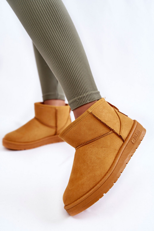 pašiltinti sniego batai Big Star KK274289 rudos spalvos