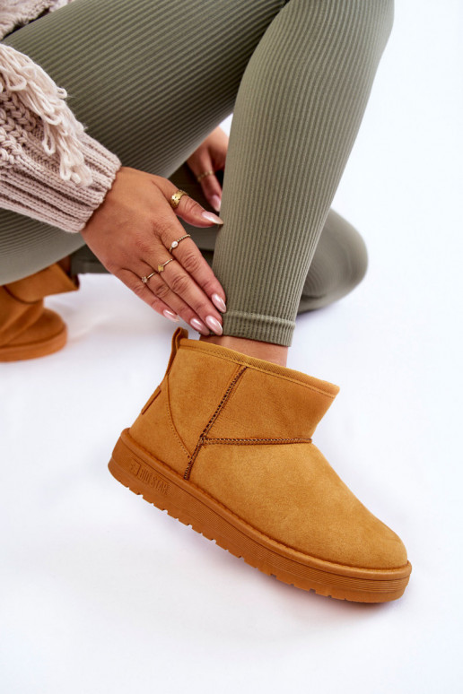 pašiltinti sniego batai Big Star KK274289 rudos spalvos