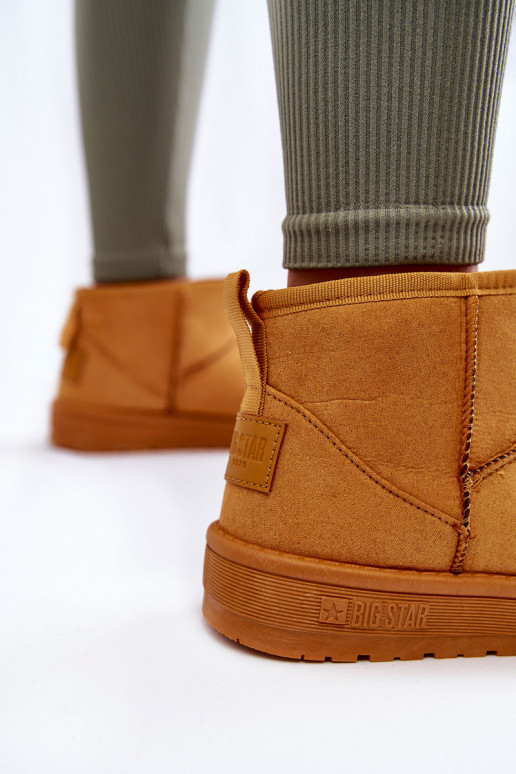 pašiltinti sniego batai Big Star KK274289 rudos spalvos