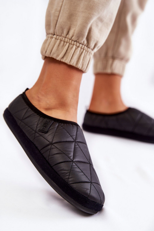 Įsispiriamo modelio šlepetės Big Star KK274606 juodos spalvos