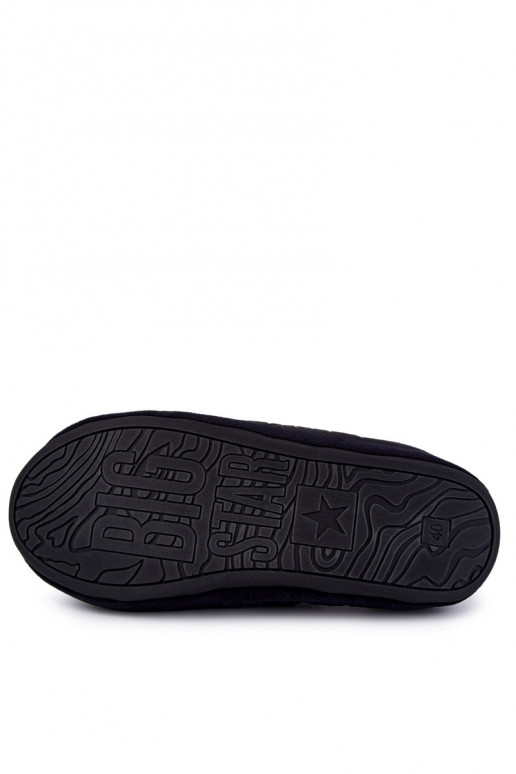 Vyriškos šlepetės Big Star KK174365 juodos spalvos