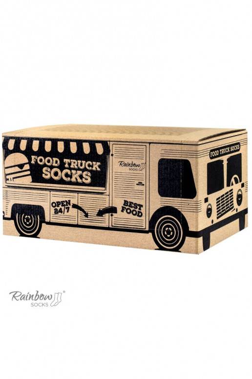 Kojinių rinkinys Food Truck Socks Box 3 poros