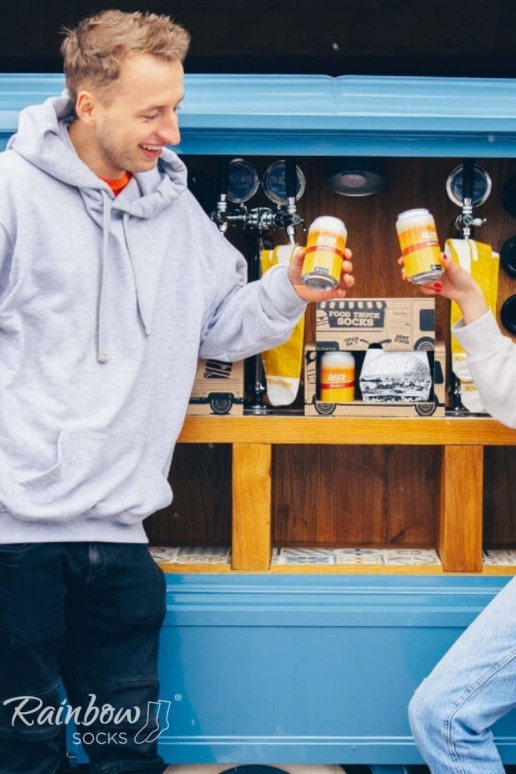 Kojinių rinkinys Food Truck Socks Box 3 poros