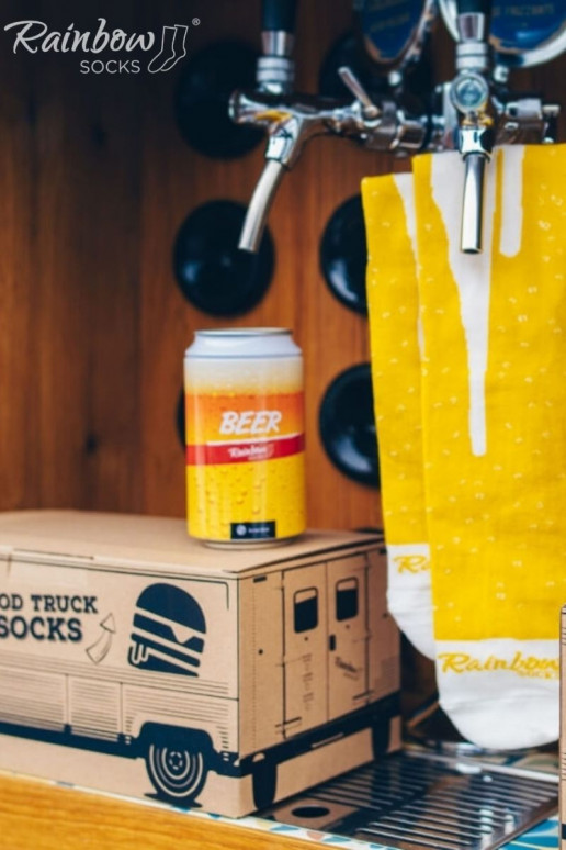 Kojinių rinkinys Food Truck Socks Box 3 poros