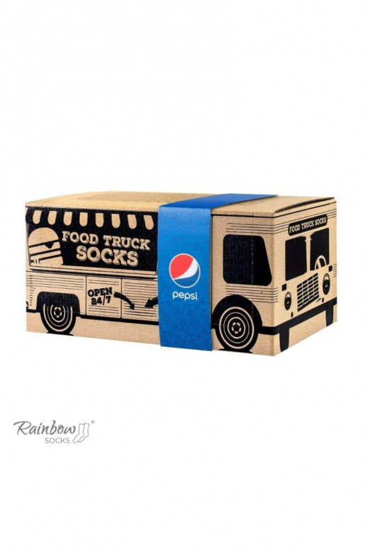 Kojinių rinkinys Food Truck Z Pepsi x 3 poros