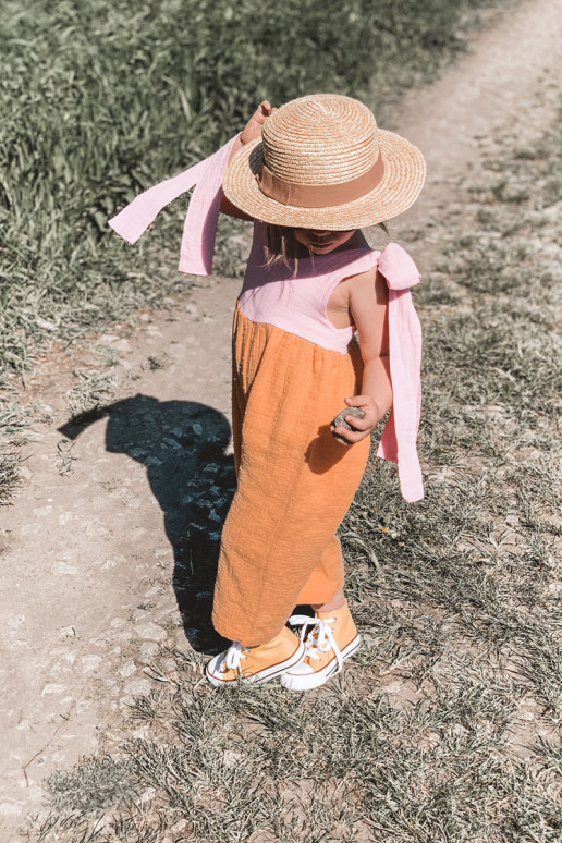 Vaikiški batai su auliuku geltonos spalvos Filemon