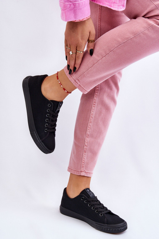 su dirželiais Klasikinio modelio laisvalaikio batai juodos spalvos Eleya