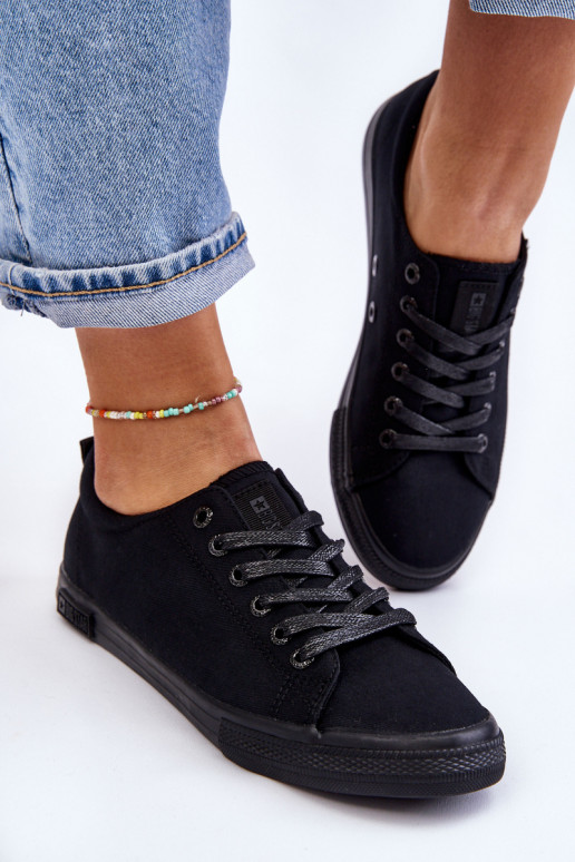 lygiapadžiai sportbačiai Big Star LL274057 juodos spalvos