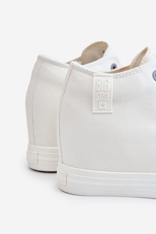 laisvalaikio batai su auliuku Big Star LL274035 baltos spalvos