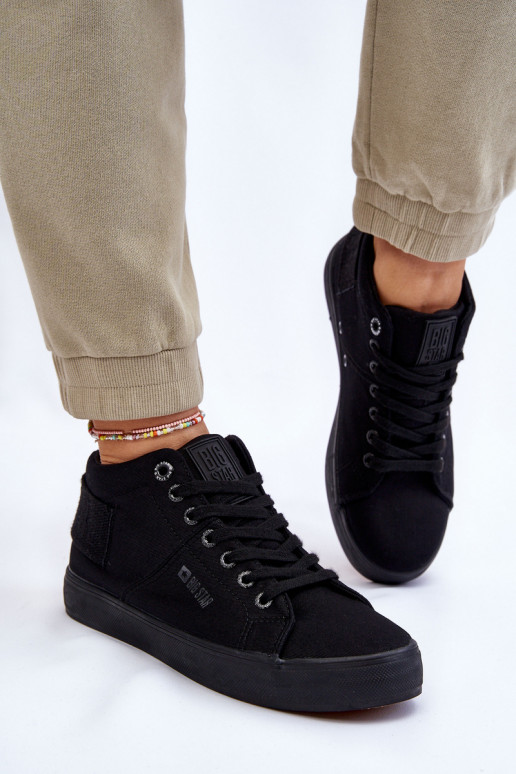 Klasikinio modelio laisvalaikio batai su auliuku Big Star LL274001 juodos spalvos