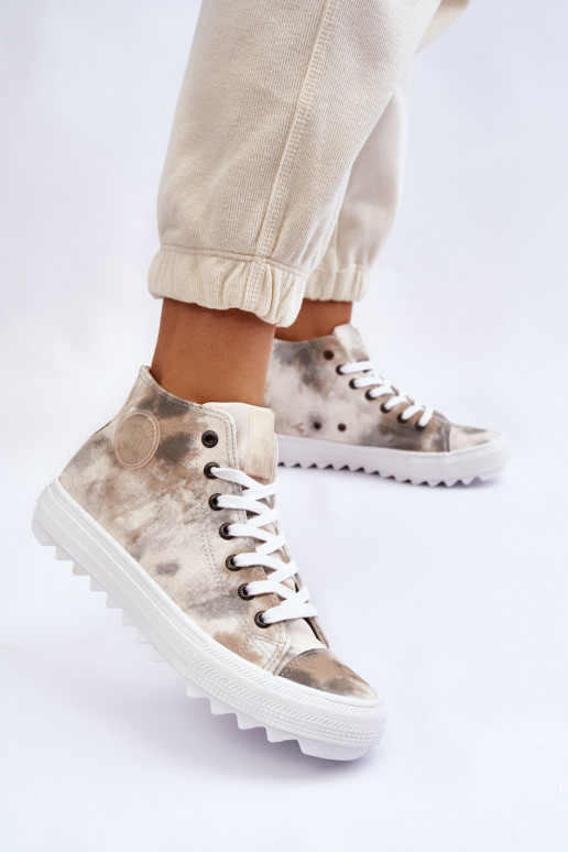 Laisvalaikio bateliai Big Star LL274047 Baltos-žalios spalvos