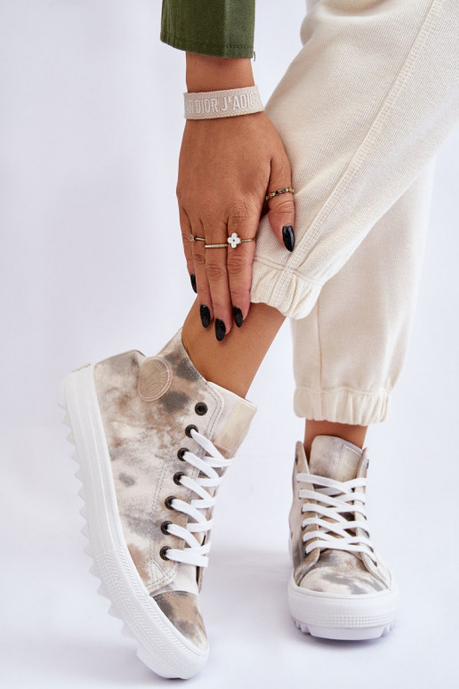 Laisvalaikio bateliai Big Star LL274047 Baltos-žalios spalvos