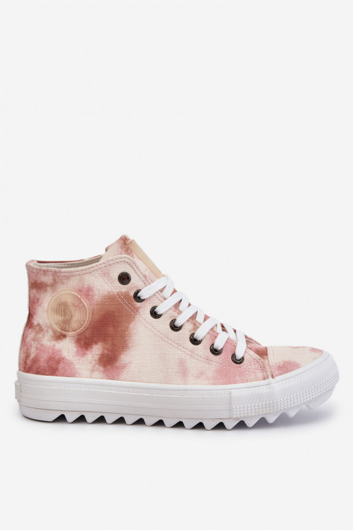 Laisvalaikio bateliai Big Star LL274048 smėlio spalvos-rožinės spalvos