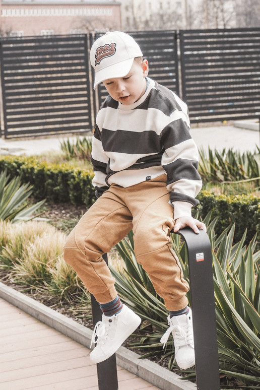 Vaikiški Klasikinio modelio laisvalaikio batai su auliuku Big Star LL374002 baltos spalvos