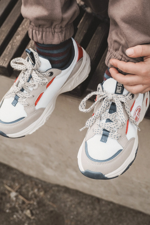 Vaikiški sportiniai bateliai Memory Foam System Big Star JJ374269 baltos spalvos