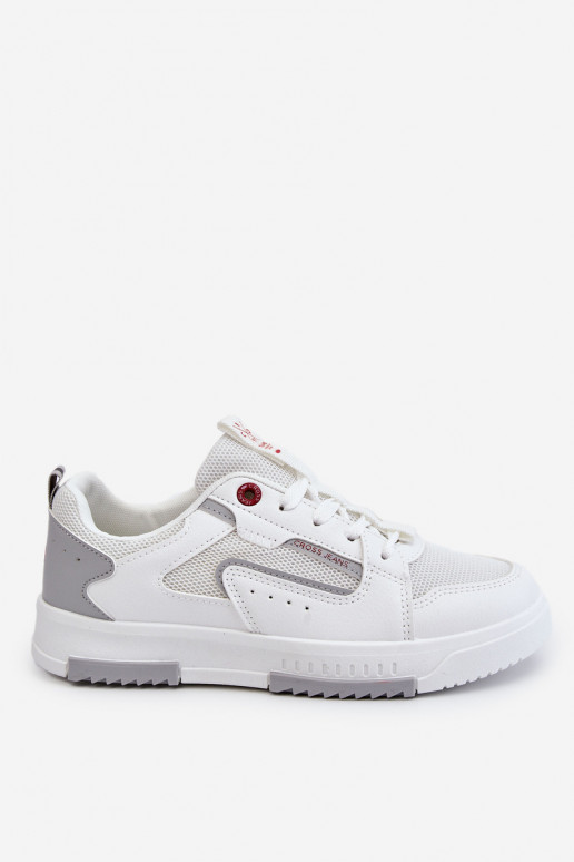 Sneakers modelio batai Cross Jeans LL2R4011C baltos spalvos Sneakers modelio batai Cross Jeans LL2R4011C baltos spalvos
