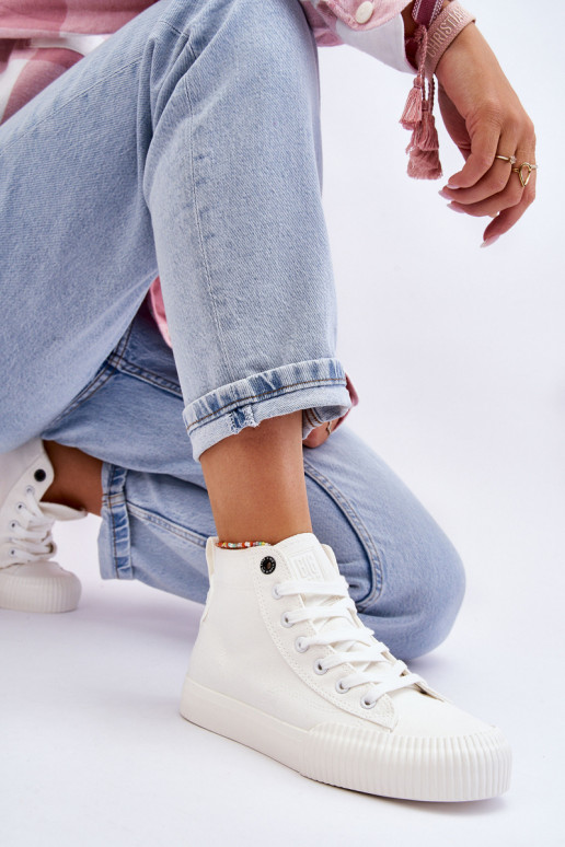 laisvalaikio batai su auliuku Big Star LL274445 baltos spalvos