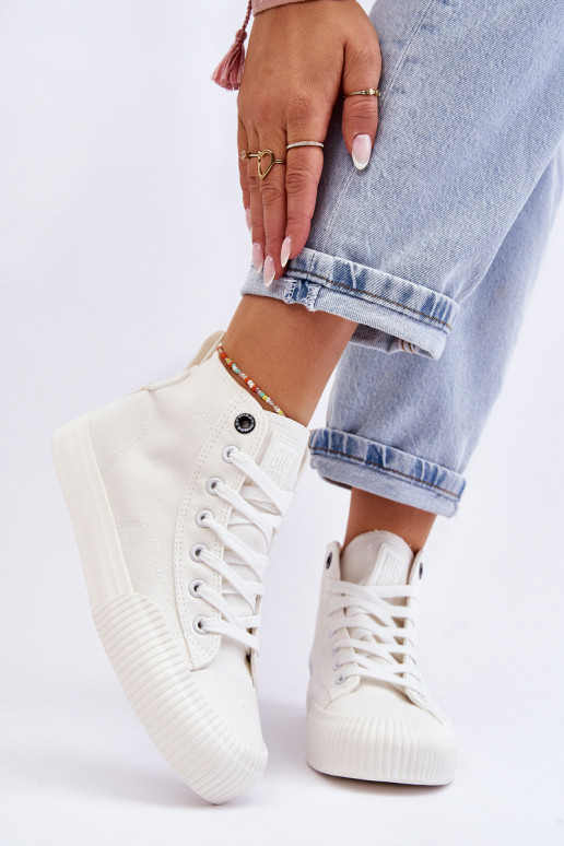 laisvalaikio batai su auliuku Big Star LL274445 baltos spalvos