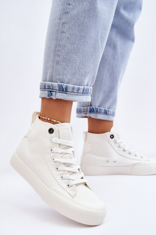laisvalaikio batai su auliuku Big Star LL274445 baltos spalvos