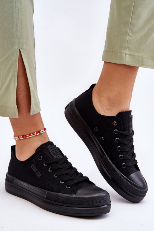 su raišteliais Sportbačiai Big Star LL274967 juodos spalvos