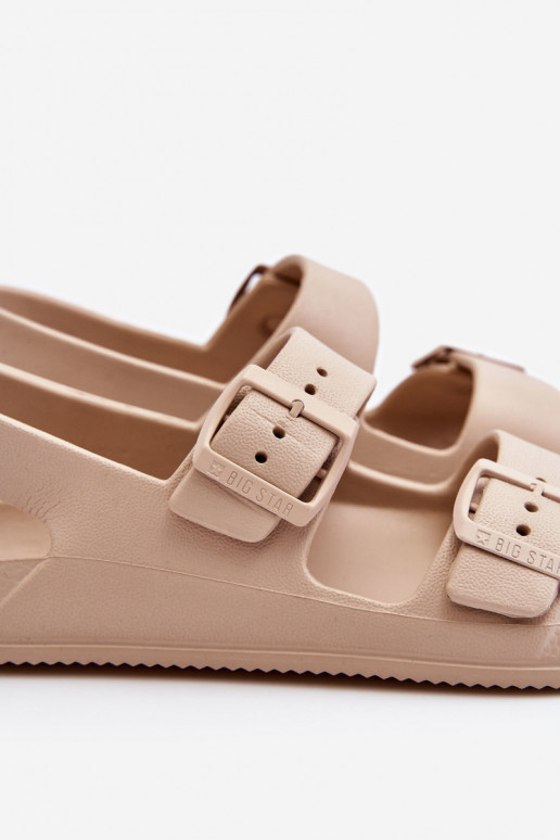 Lengvos basutės Big Star LL274746 smėlio spalvos