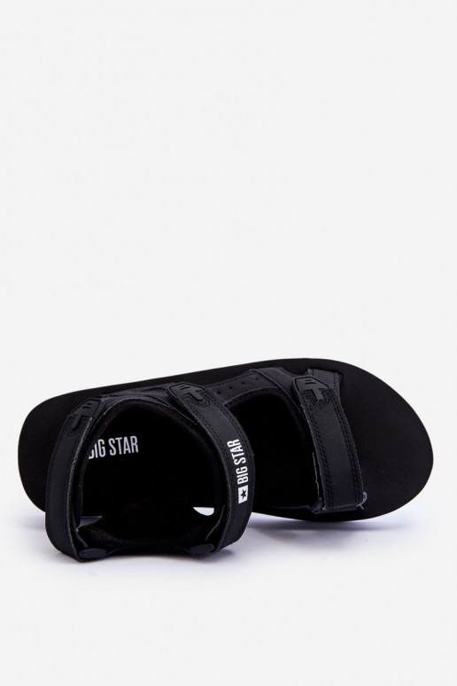 Sportinio stiliaus basutės su platforma Big Star LL274789 juodos spalvos