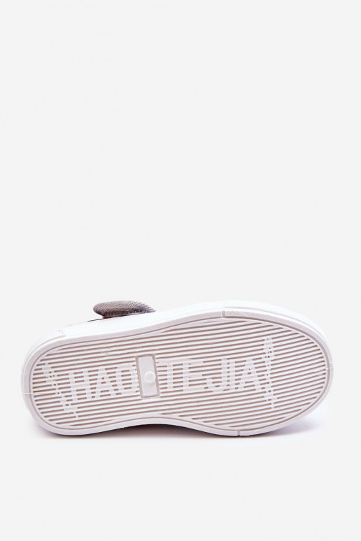 Vaikiškos balerinos su gėlių raštais mėlynos-pilkos spalvos Noah