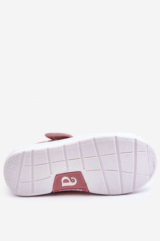 Vaikiški Balerinos su lipniais užsegimais rožinės spalvos Selah