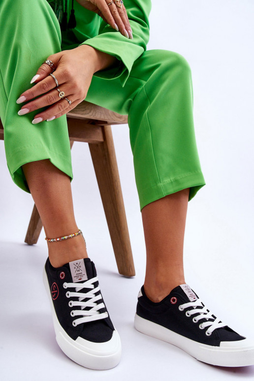 Sportbačiai Cross Jeans LL2R4044 juodos spalvos