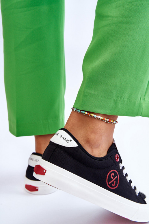 Sportbačiai Cross Jeans LL2R4044 juodos spalvos