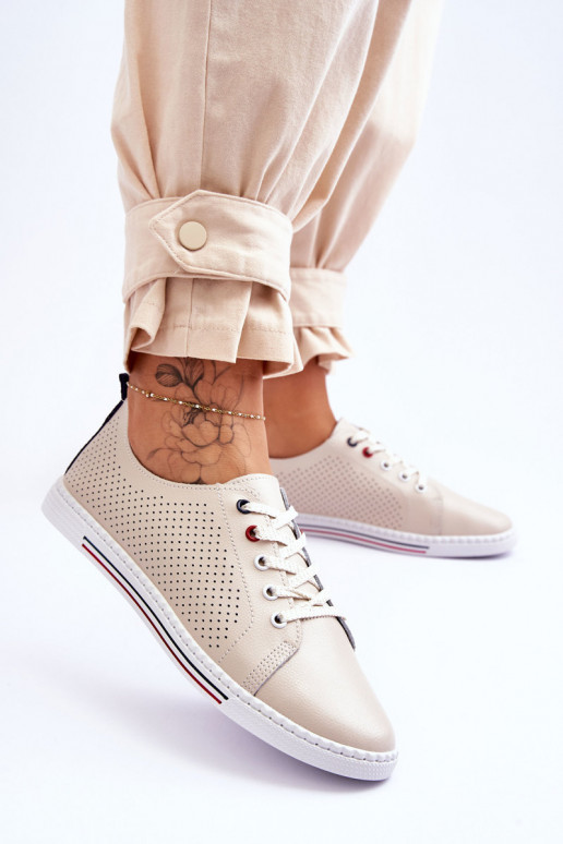 su aužūro elementais laisvalaikio batai smėlio spalvos Ferone