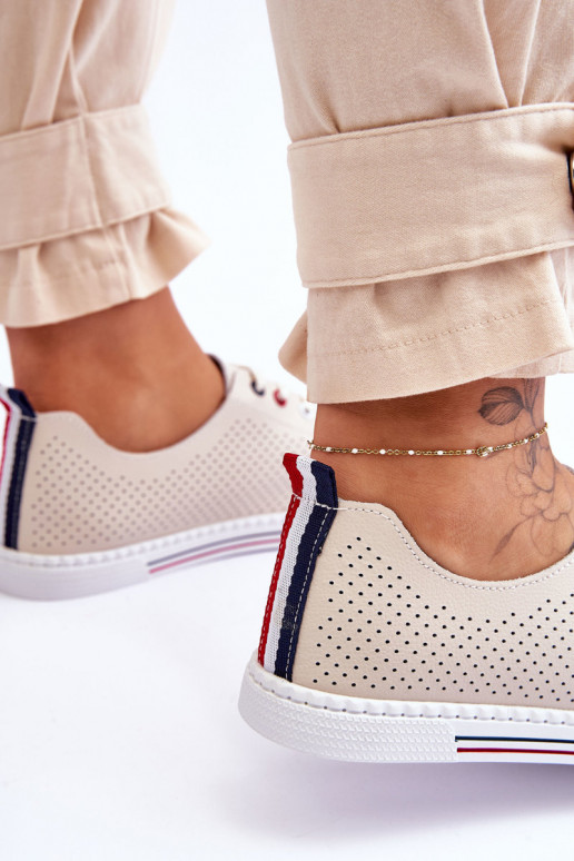 su aužūro elementais laisvalaikio batai smėlio spalvos Ferone