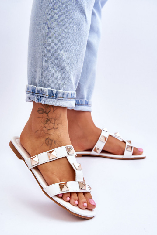 Šlepetės baltos spalvos Mercure