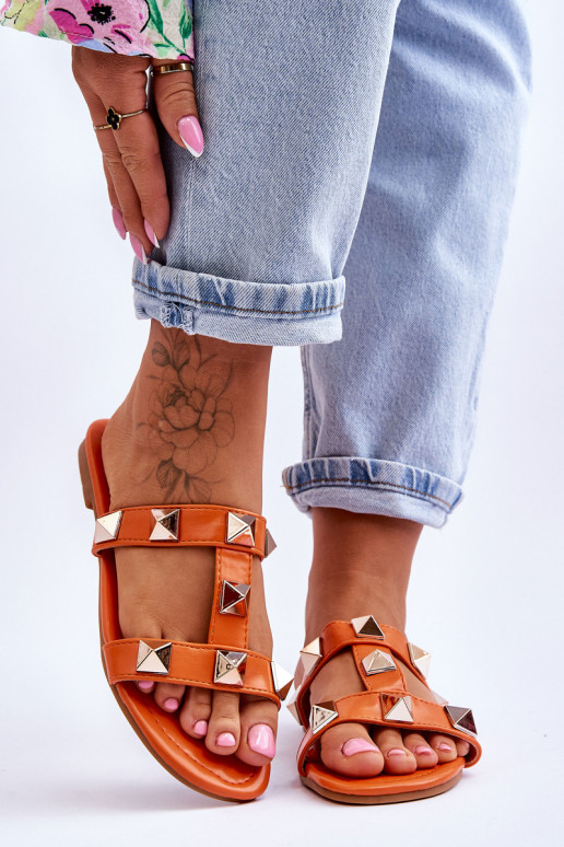 Šlepetės oranžinės spalvos Mercure