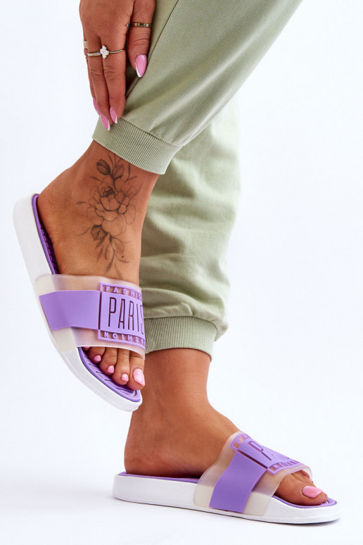 Sportinio stiliaus Šlepetės Violetinės spalvos Sunrise