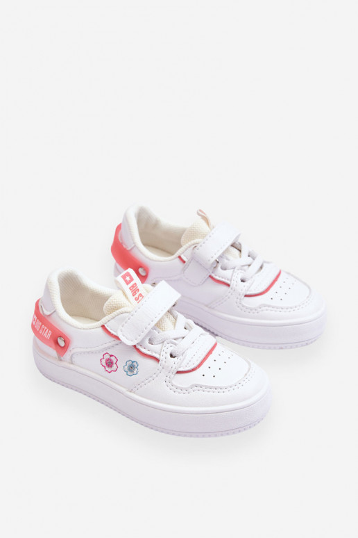 Vaikiški sportiniai bateliai Big Star JJ374082 baltos spalvos