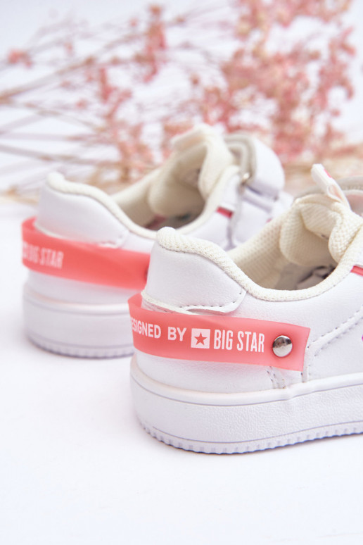 Vaikiški sportiniai bateliai Big Star JJ374082 baltos spalvos