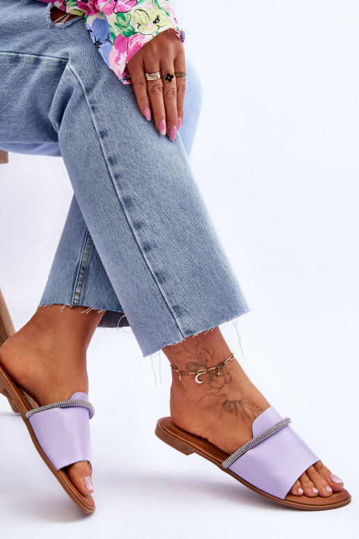 Lygiapadės basutės Violetinės spalvos Termen