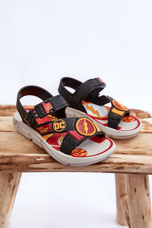 Vaikiškos basutės Flash Grendene Kids JJ385051 raudonos spalvos