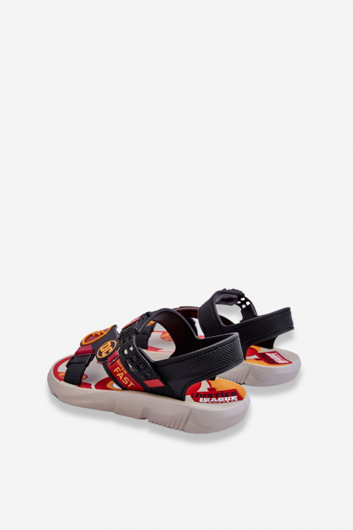 Vaikiškos basutės Flash Grendene Kids JJ385051 raudonos spalvos