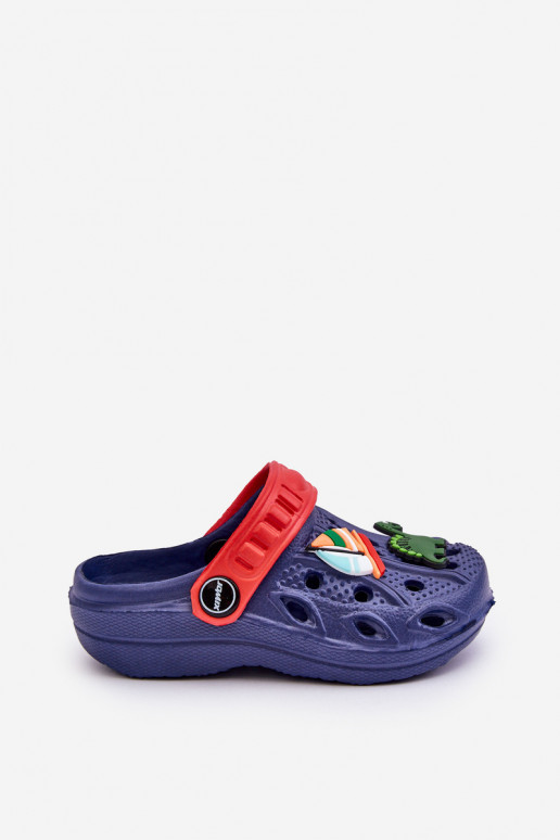 Vaikiški Lengvos šlepetės Šlepetės tamsiai mėlynos spalvos Sweets