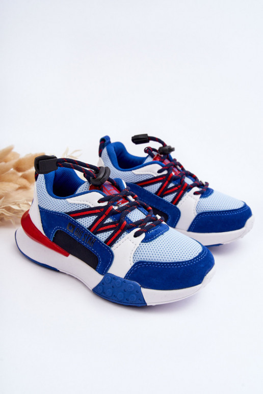 Vaikiški sportiniai bateliai Memory Foam System Big Star LL374220 mėlynos spalvos